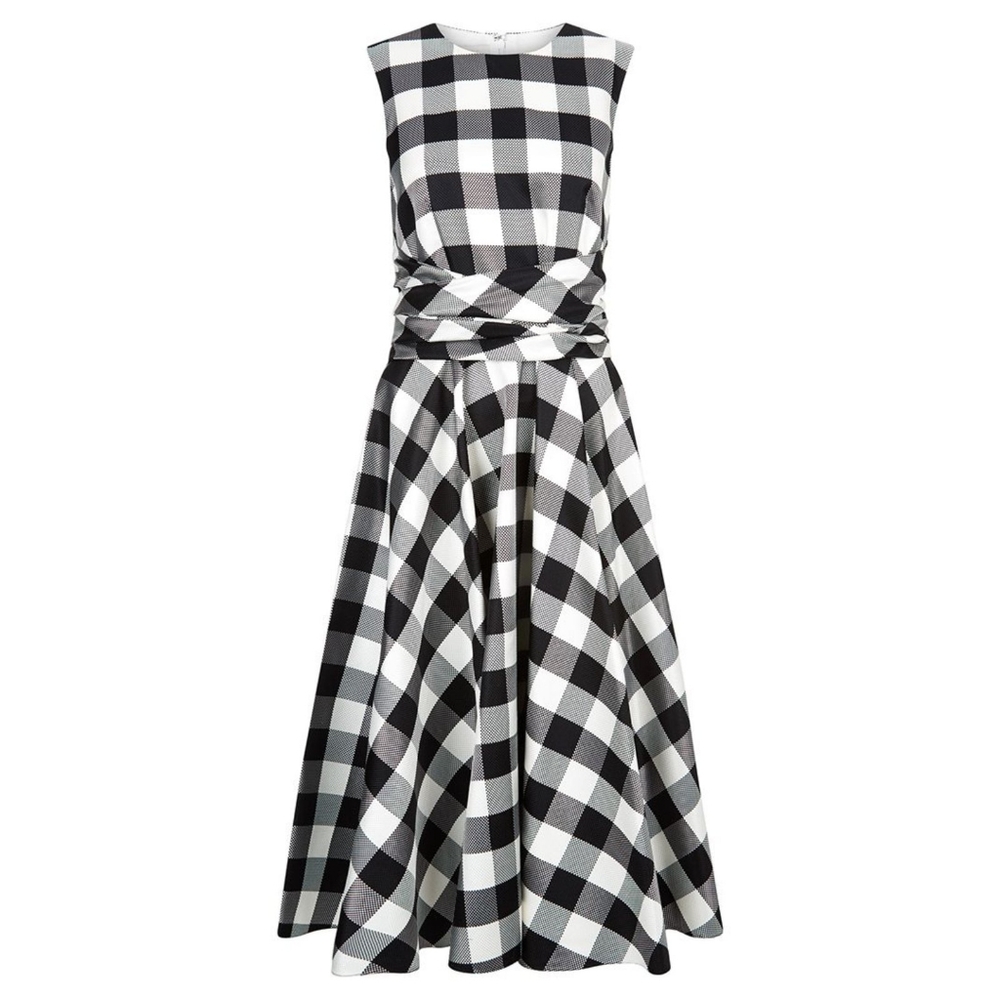 Hobbs London | Twitchill Gingham Midi Dress